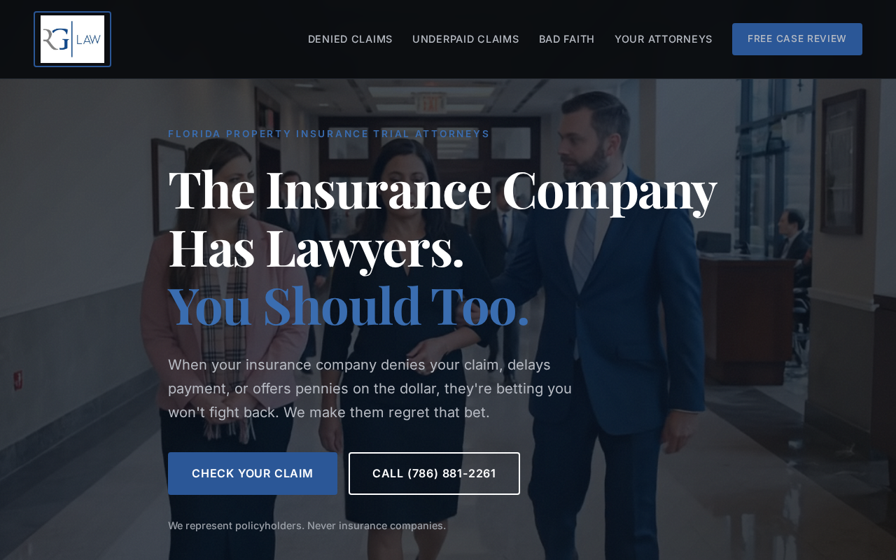 Ruiz | Getman Law website preview